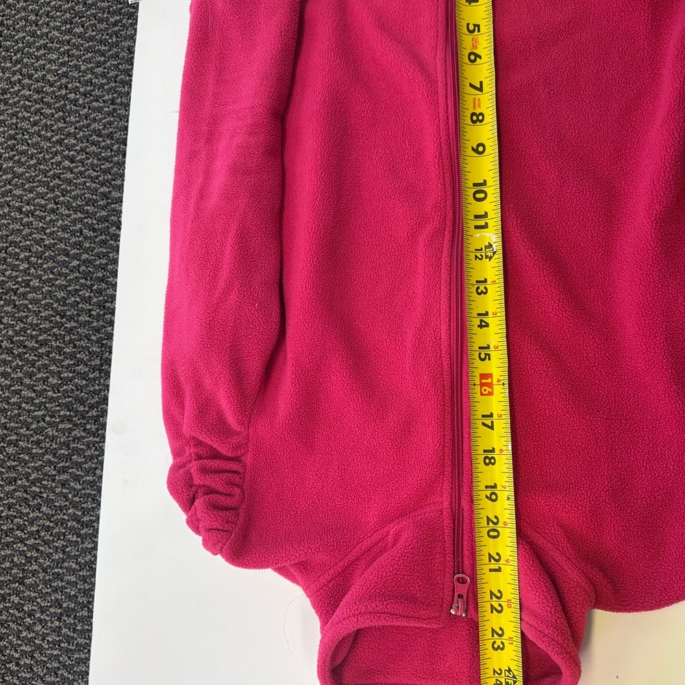 Angelina Vibrant Pink Fleece Jacket